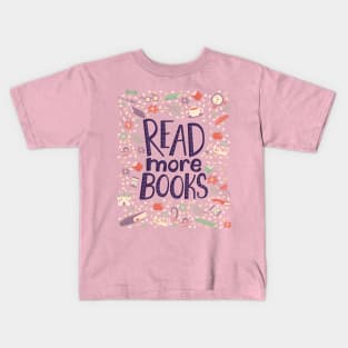 Read more books Kids T-Shirt